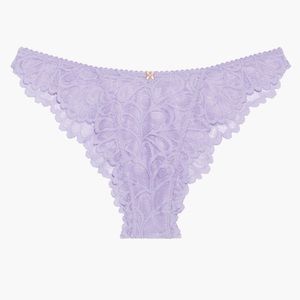 NWT Savage Not Sorry High Leg Lace Brazilian